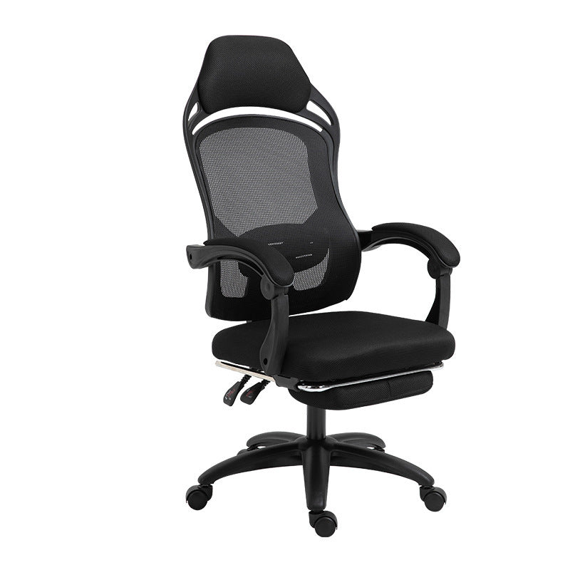 Ergonomic Rotating Gaming Chair with Linkage Armrest