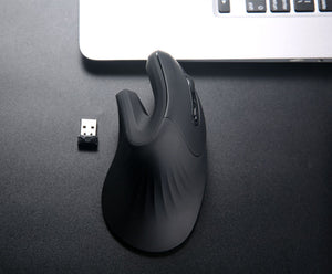 Ergonomic Vertical Wireless Mouse – Ultra Precision, Adjustable DPI