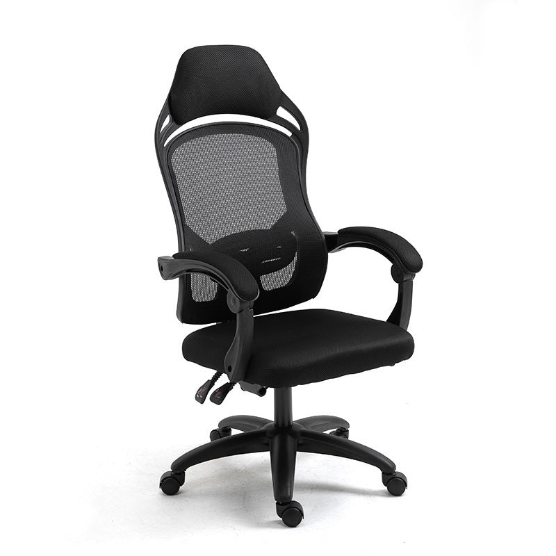 Ergonomic Rotating Gaming Chair with Linkage Armrest