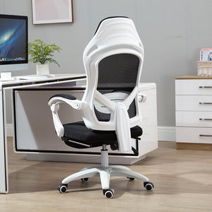 Ergonomic Rotating Gaming Chair with Linkage Armrest